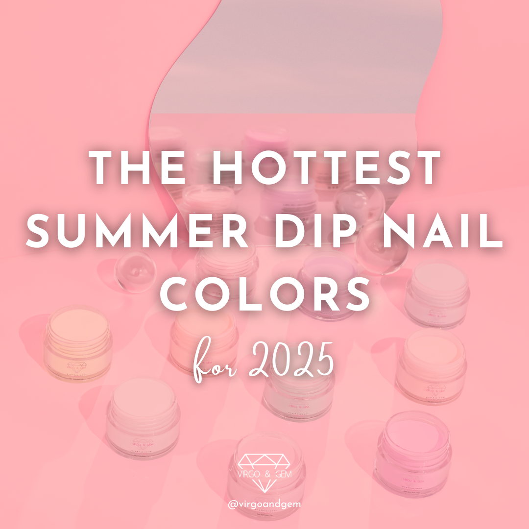 The Hottest Summer Dip Nail Colors for 2025