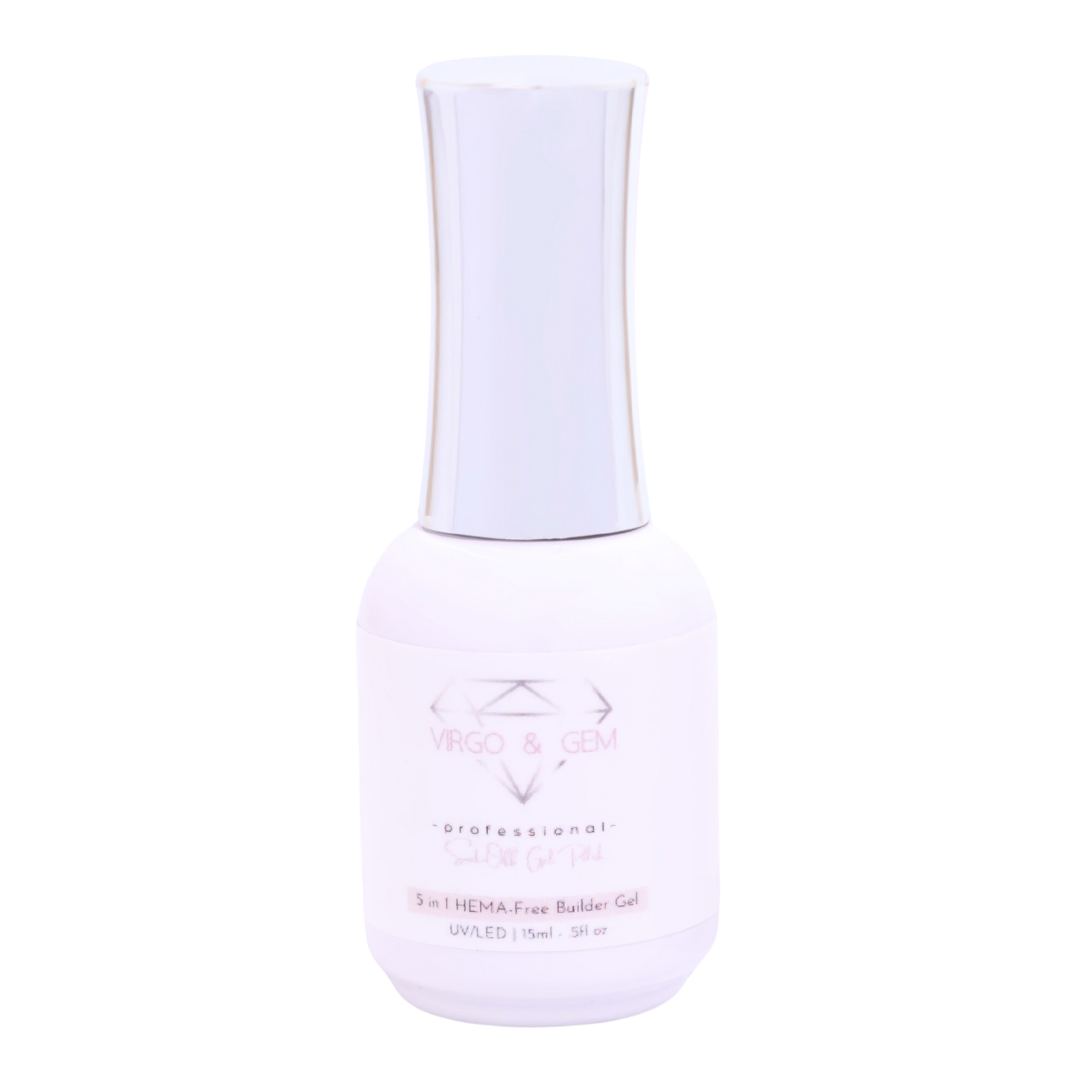 5 in 1 HEMA-Free Builder Gel – Clear (UV/LED Required)