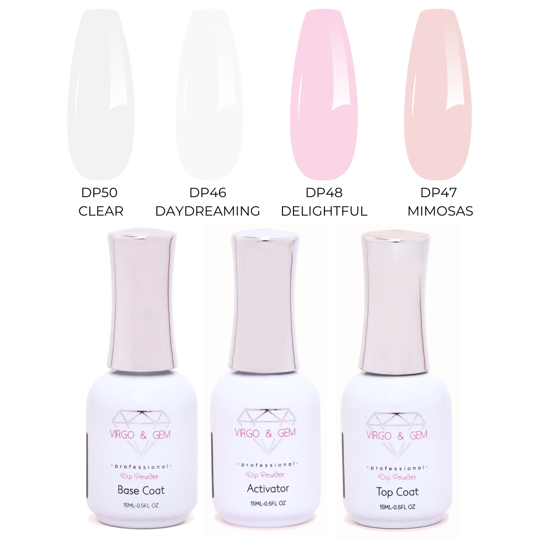 4-Color Dip Powder Starter Kit – French Tip Collection