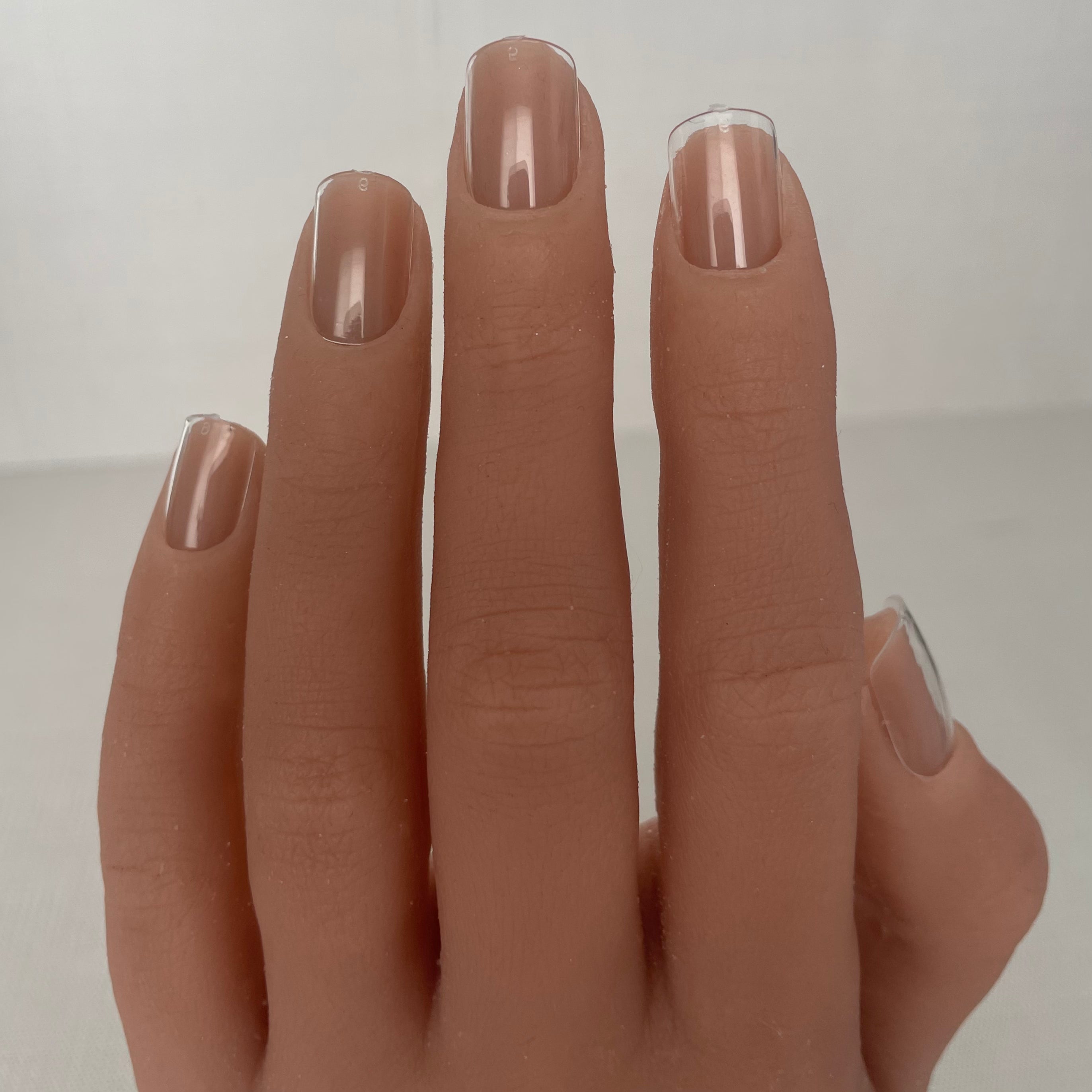Air-Dry Gel Glue + XXS SQUARE GEL TIPS