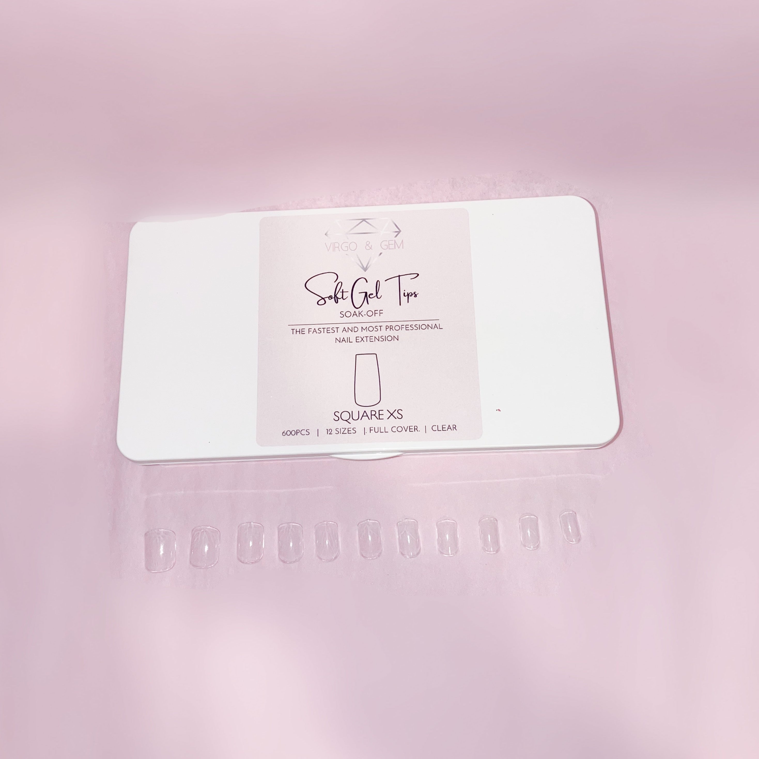 XX-Short Square - Soft Gel Tips