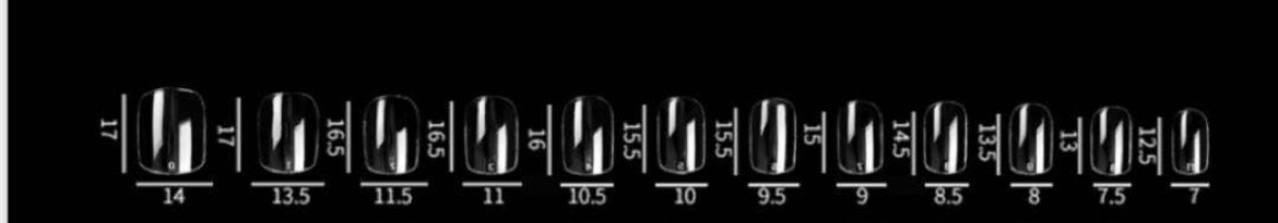 XX-Short Square - Soft Gel Tips