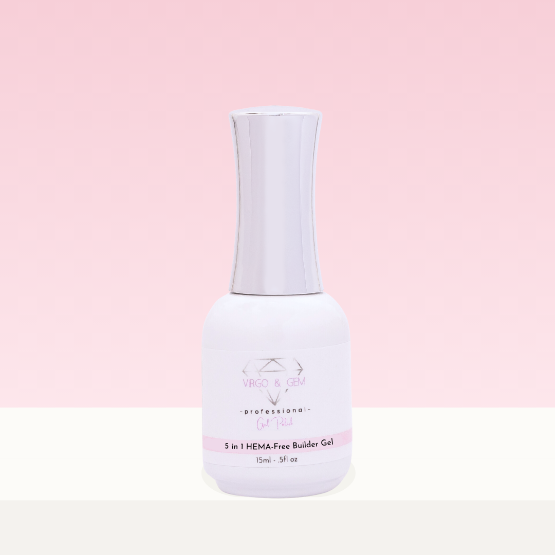 5 in 1 HEMA-Free Builder Gel – Clear (UV/LED Required)