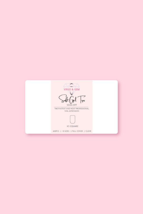 XX-Short Square - Soft Gel Tips