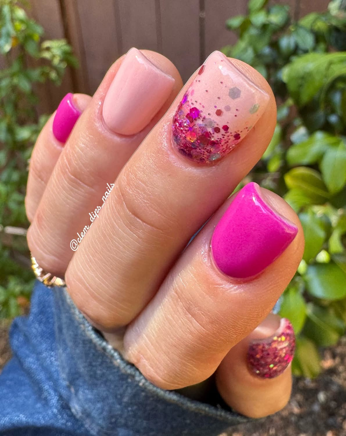 Matte Dip Powder Nails for Summer Vibes