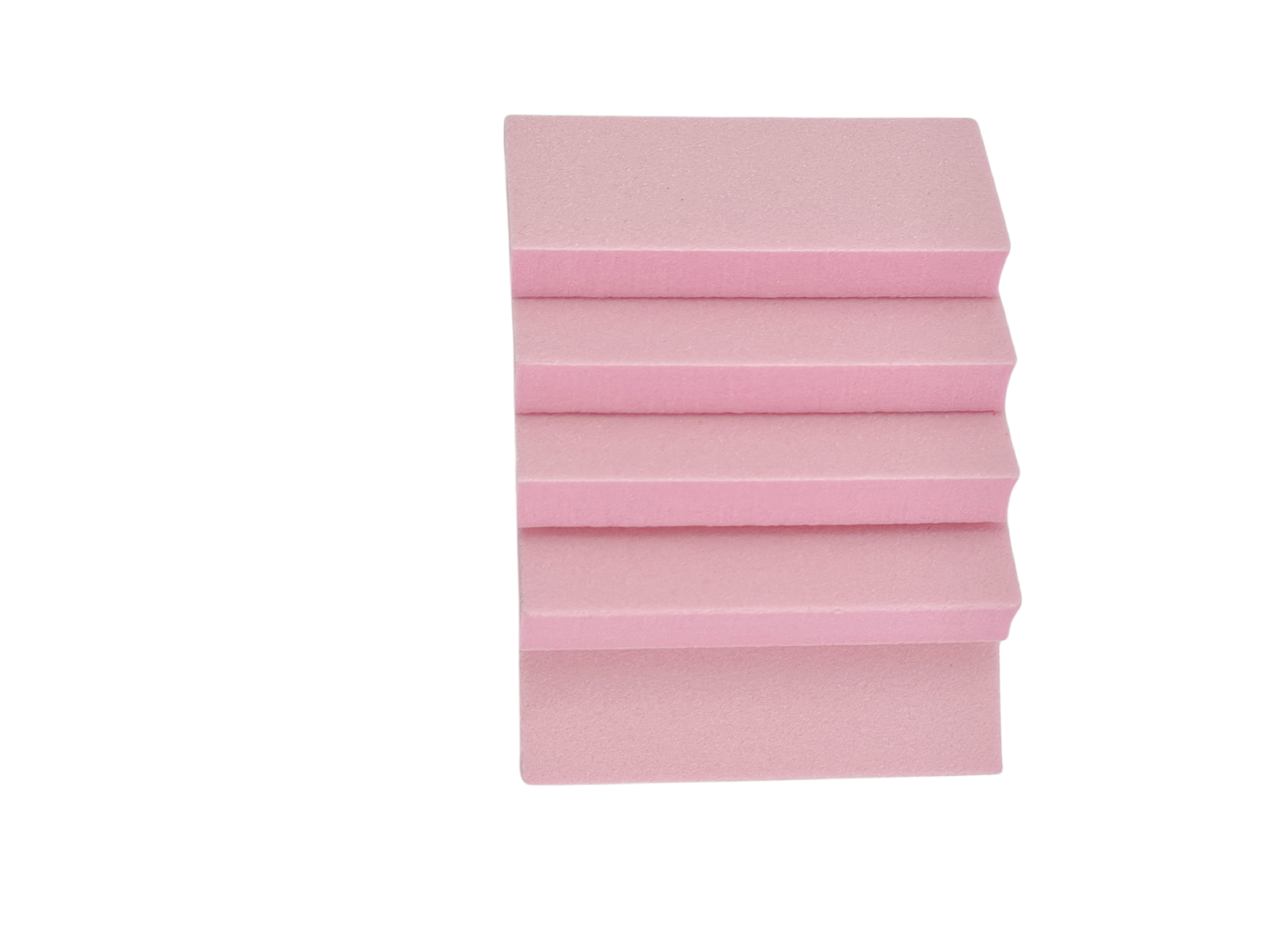 Pink Buffer Blocks - 5 pc