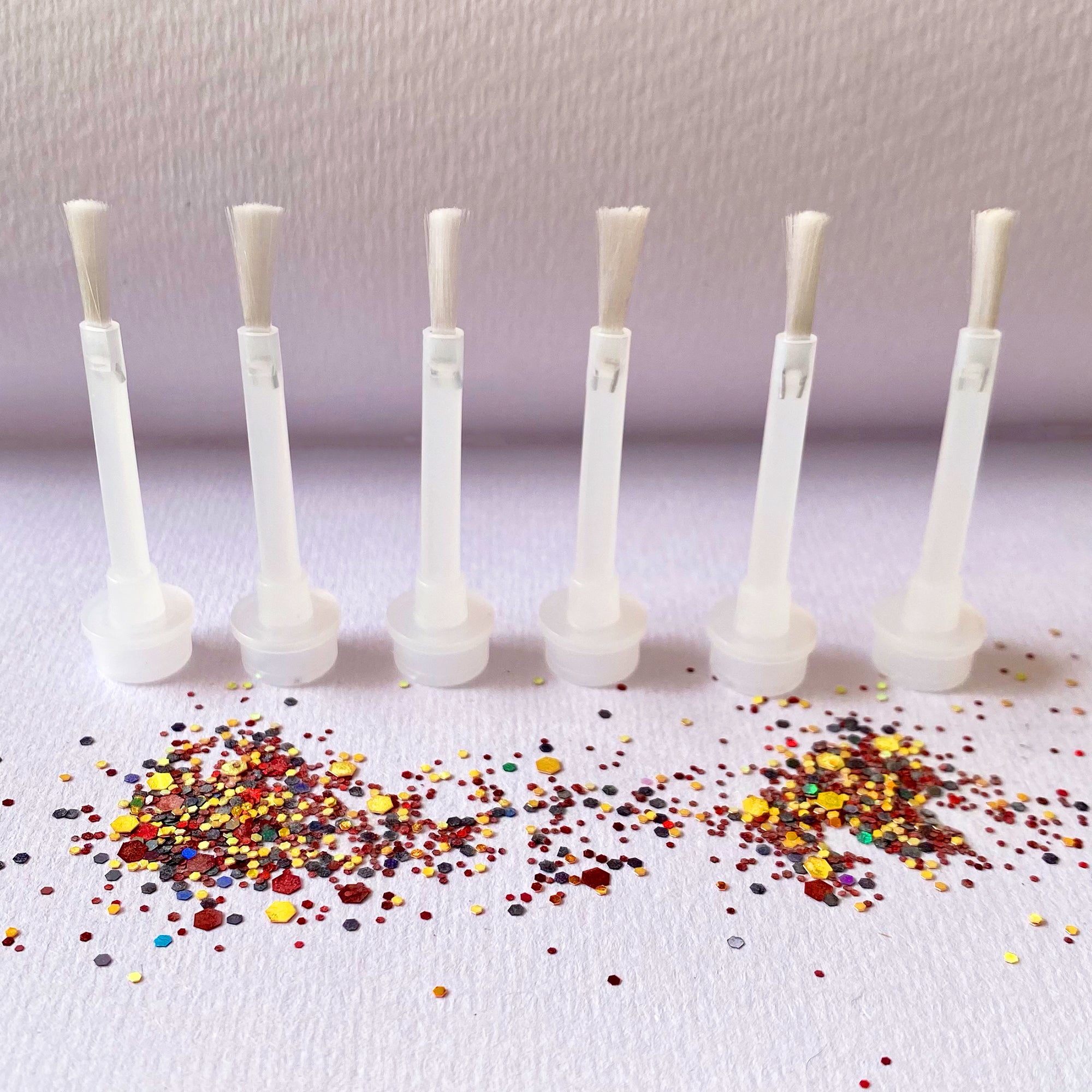 Replacement Brushes for Dip Top Coat (6 pack) Virgo and Gem